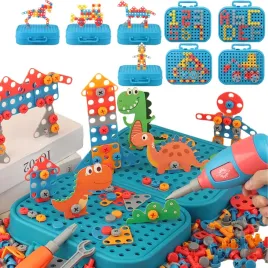 gra-planszowa-zabawka-z-mozaika-gogotool-dinozaury-3d-211elementow-gogotool