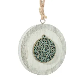 zawieszka-drewniana-9cm-biala-azurowy-medalion-komplet-6-szt