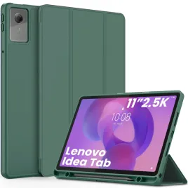 etui-easyacc-idea-tab-2025-ciemnozielone-27-9-cm-z-uchwytem-na-olowki