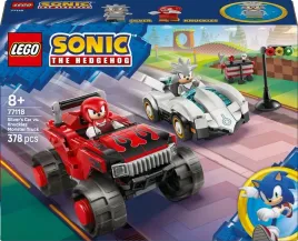 outlet-lego-77118-sonic-the-hedgehog-silver-kontra-knuckles-w-monster-truck