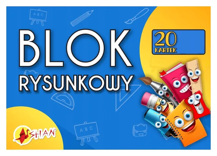 Blok rysunkowy biały 100g A4