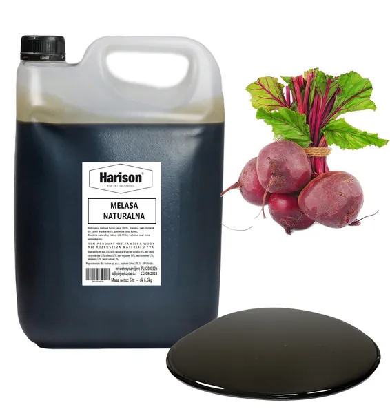 HARISON MELASA NATURALNA 5L/6.5KG GĘSTA mix zanęta karp leszcz lin karaś
