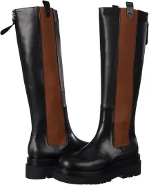 l37-handmade-shoes-czarne-kozaki-z-brazowa-wstawka-i-plaska-podeszwa-37-j-c