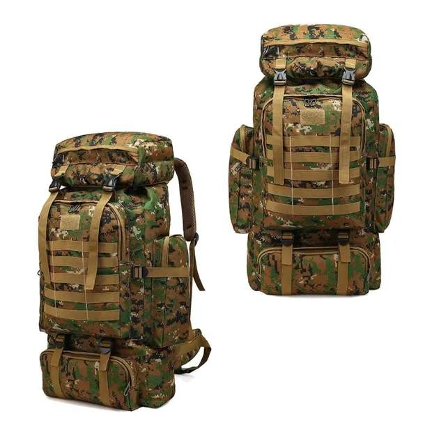 PLECAK TAKTYCZNY RUMPOL MILITARY 70L WOJSKOWY REGULOWANE SZELKI MORO 310221