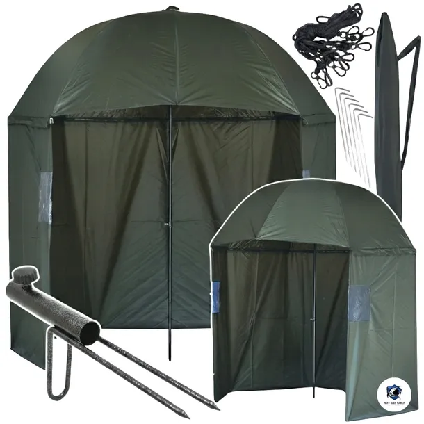 NAMIOT Wędkarski PARASOL Na Ryby WODOODPORNY 2,35M Rumpol + WBIJAK! 280026