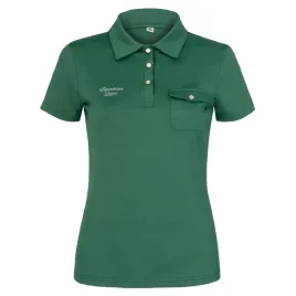 koszulka-polo-jezdziecka-damska-equestrian-queen-kimberly-26ss-zielona-s