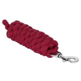 uwiaz-dla-konia-alpaki-start-cottonwave-200cm-wygodny-karabinczyk-czerwony