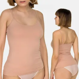 bluzka-top-koszulka-damska-gladka-ramiaczka-elastyczna-bawelna-bezowa-2xl