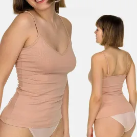 bluzka-damska-na-ramiaczkach-koszulka-top-gladka-bawelniana-basic-bezowa-xl