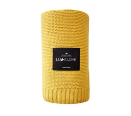 lullalove-bambusowy-mieciutki-koc-niemowlecy-musztarda-z-miodem-80x100