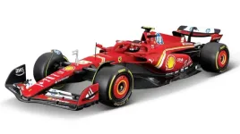 bburago-model-f1-ferrari-sf24-2024-carlos-sainz-z-kaskiem-i-podstawka