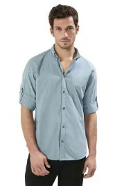 trendyol-man-meska-koszula-casual-niebieska-z-podwijanym-rekawem-l-5da