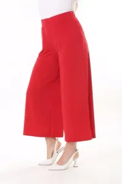 damskie-spodnie-czerwone-kuloty-na-lato-casual-40-42-5ha