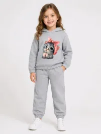 szary-dres-komplet-dzieciecy-bluza-z-kapturem-i-spodnie-128-134cm-5ha