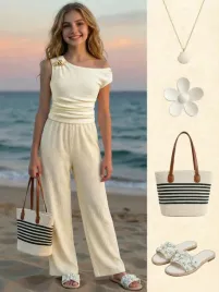shein-letni-zestaw-ecru-z-odkrytym-ramieniem-i-spodniami-140-146-1ma