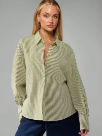missguided-koszula-damska-klasyczna-w-odcieniach-zieleni-paski-xl-1ma