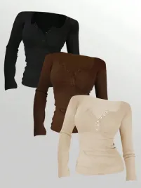 shein-dopasowane-bluzki-z-guzikami-dlugi-rekaw-casual-3pak-m-1ma