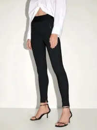 zara-legginsy-damskie-czarne-zamki-basic-dopasowane-m-2ga