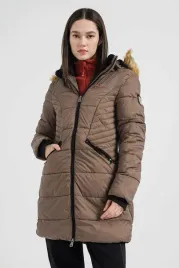 geographical-norway-brazowa-pikowana-kurtka-z-kapturem-i-futrem-3xl-7fa
