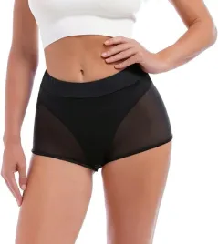 ibakom-czarne-szorty-modelujace-wysoki-stan-sportowe-m-7fa