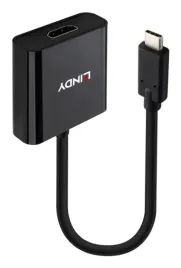lindy-43438-adapter-kablowy-015-m-usb-type-c-hdmi-czarny