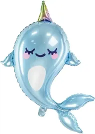 balon-foliowy-delfin-na-urodziny-narwal-87cm