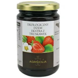 dzem-ekstra-z-truskawek-bio-vegan-360-g-agrisicilia