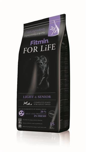 Fitmin For Life Light & Senior Sucha Karma 15 Kg