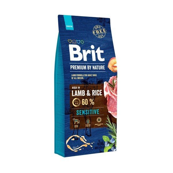 Promocja Brit Premium By Nature Sensitive Lamb Rice 15 Kg wyprzedaż przecena
