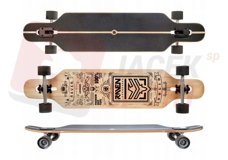 longboard-raven-solid