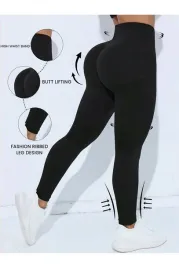 czarne-legginsy-push-up-z-zebrowanymi-wstawkami-wysoki-stan-l-5ia