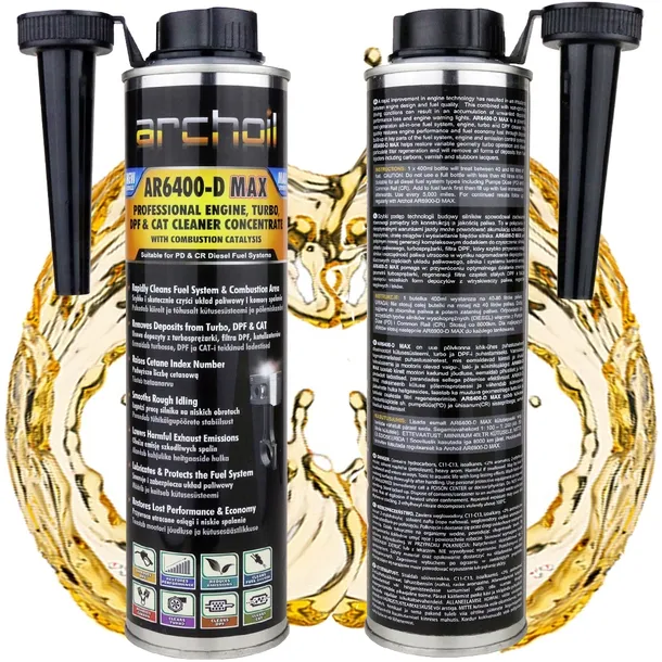 Archoil AR6400-D MAX czyści dpf, wtryski, egr GIFT