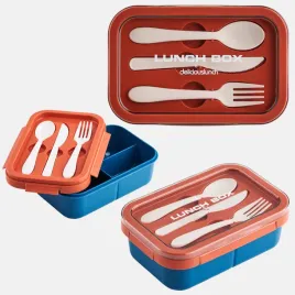 sniadaniowka-lunchbox-pojemnik-na-jedzenie-przegrodki-sztucce-ceglany