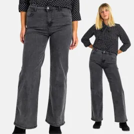 spodnie-jeansowe-damskie-jeansy-szeroka-nogawka-wide-leg-czarne-l
