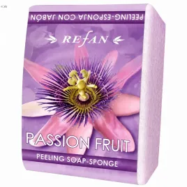 gabka-z-mydlem-peelingujacym-peeling-ciala-marakuja-refan-75-g