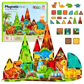 klocki-magnetyczne-konstrukcyjne-dinozaury-wulkan-kolorowe-31-el