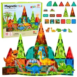 klocki-magnetyczne-konstrukcyjne-dinozaury-wulkan-kolorowe-43-el