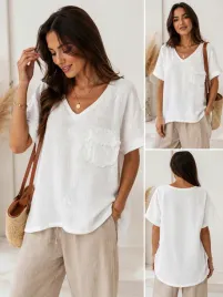 wiya-bluzka-damska-100percent-len-lniana-oversize-kieszonka-v-neck-uni