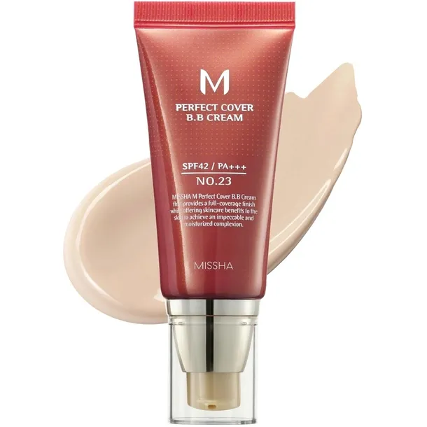 Krem BB Missha Cream Perfect Cover SPF42/PA+++ #23 Natural Beige 50 ml