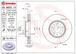 tarcze-hamulcowe-brembo-09-8633-11-wentylowana-przod-volvo-s60
