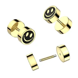 pozlacany-fake-plug-smile-8-mm-oszukany-tunel-piercing4u
