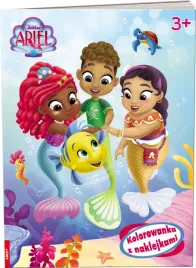 disney-ariel-kolorowanka-z-naklejkami-na-9133-praca-zbiorowa