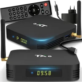 android-smart-tv-box-tx6-9-4-32gb-kodi-ultra-hd-obraz-pilot-hdmi-zestaw