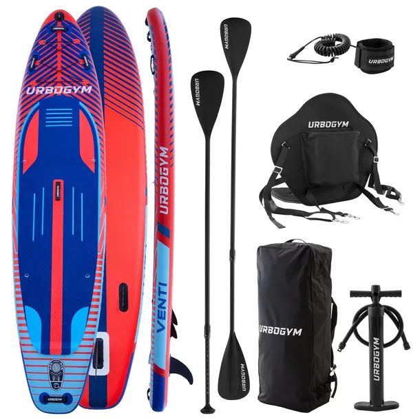 Deska SUP Urbogym Venti 350 cm z siedziskiem i wiosłem kajakowym