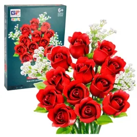 klocki-konstrukcyjne-bukiet-kwiatow-czerwone-roze-gipsowka-952-el