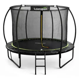 trampolina-ogrodowa-lean-z-siatka-wewnetrzna-czarno-zielona-252cm-8ft