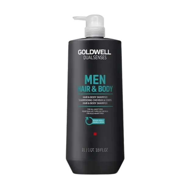 Goldwell - DS Men Szampon Do Włosów i Ciała 1l