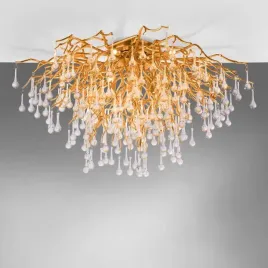 sufitowa-lampa-nowoczesna-icicle-do-przedpokoju-mosiadz