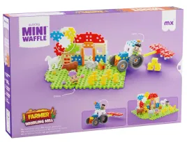 marioinex-klocki-waffle-mini-farmer-zakrecony-mlyn-109-elementow