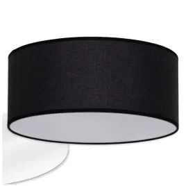 plafon-czarny-lniany-z-abazurem-czarnym-plexi-1-x-e27-do-sypialni-korytarza